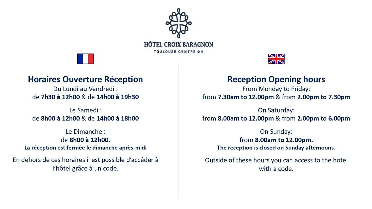 Hotel Croix Baragnon Toulouse 2*,  France
